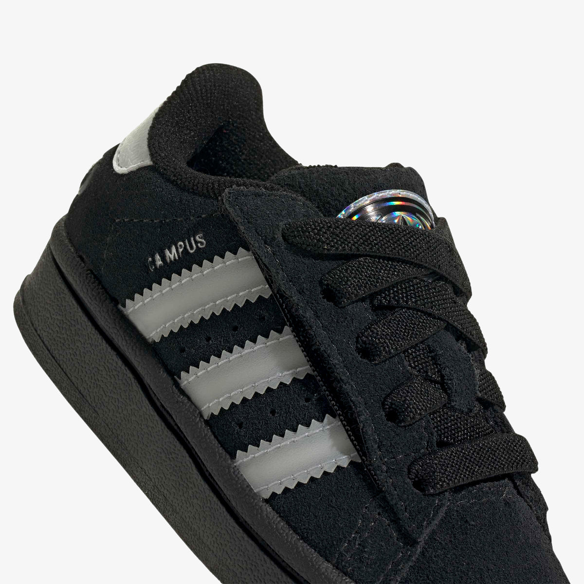 Adidas Campus 00s Led Lights Comfort Elastic Lace Çocuk Siyah Spor Ayakkabı