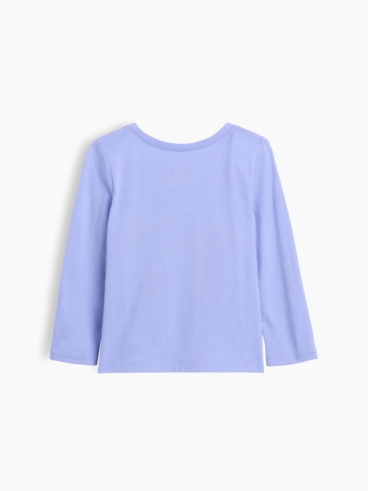 Açık Mavi Grafik Baskılı T-shirt