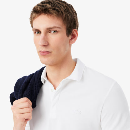 Lacoste Paris erkek Regular Fit Beyaz Polo