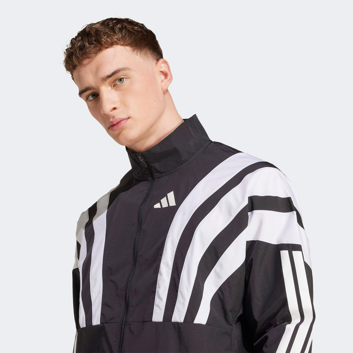 Adidas Adizero Archive Erkek Siyah Koşu Rüzgarlık