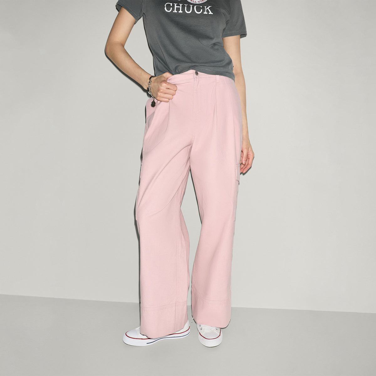 Converse Kargo Kadın Pembe Pantolon