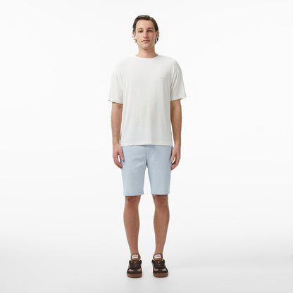 Lacoste Erkek Regular Fit Bisiklet Yaka Beyaz T-shirt