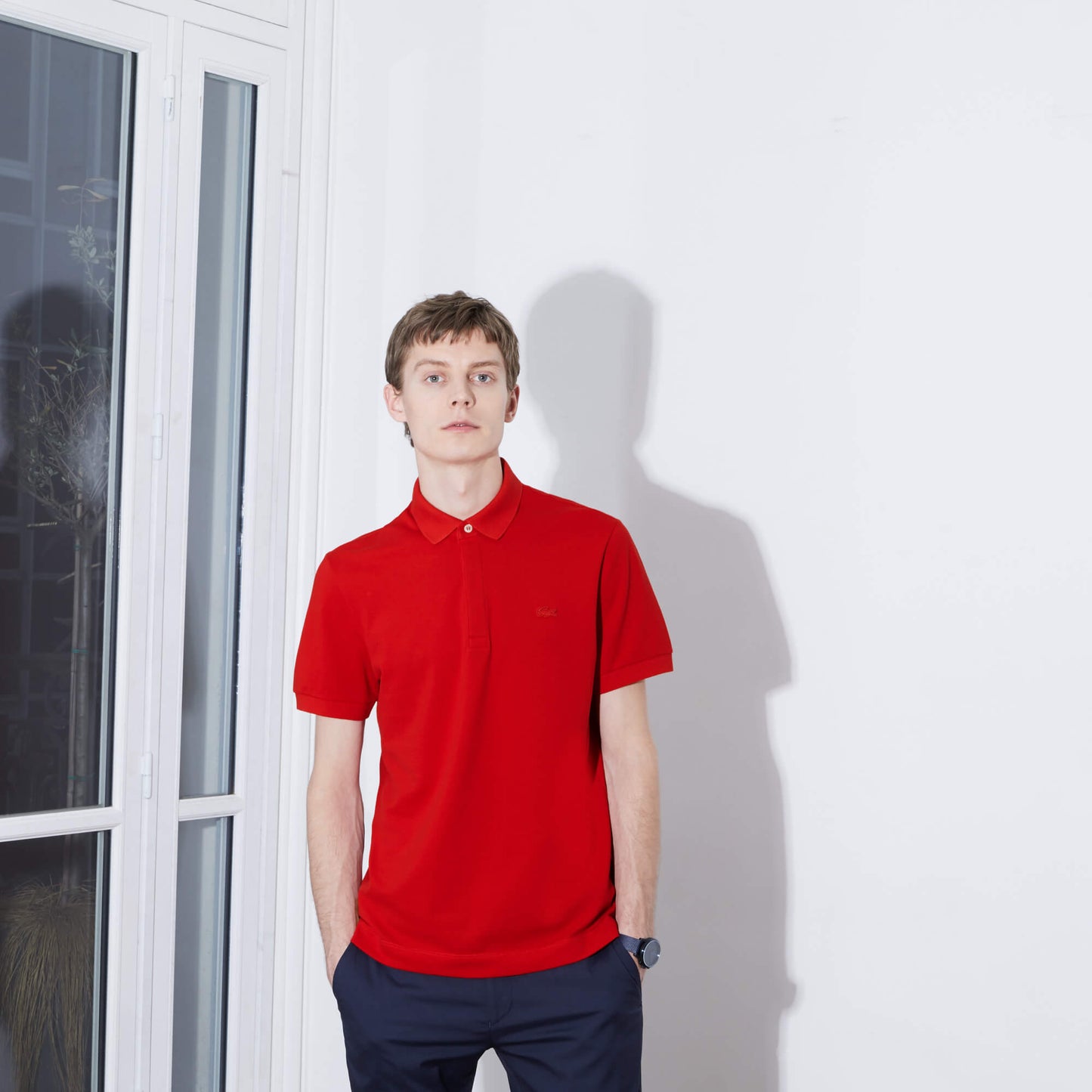 Lacoste Erkek Regular Fit Paris Kırmızı Polo
