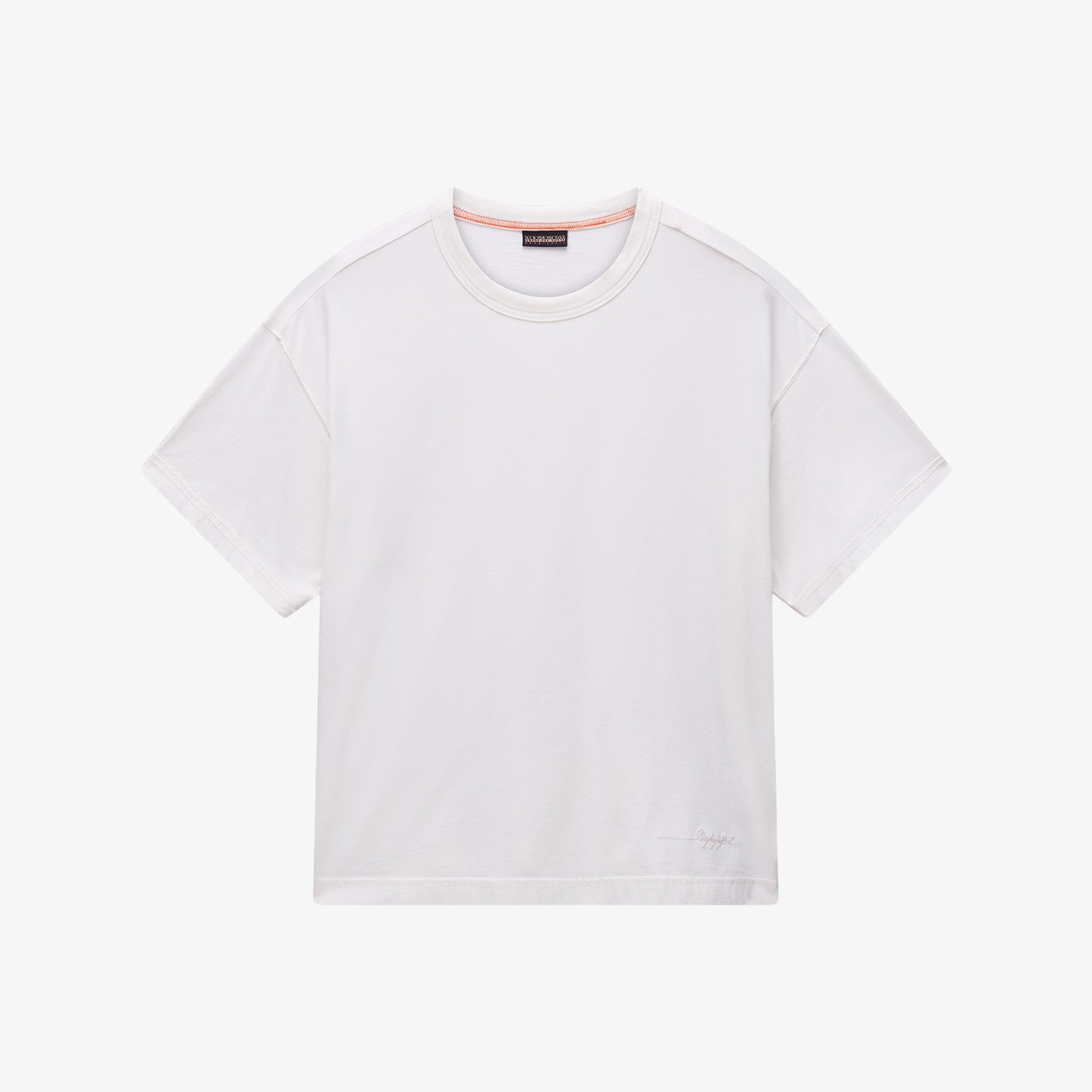 Napapijri S-miroir Kadın Beyaz T-shirt