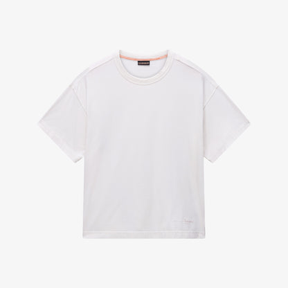 Napapijri S-miroir Kadın Beyaz T-shirt