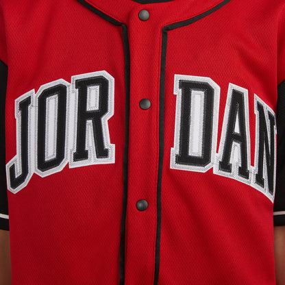 Jordan Baseball Jersey Çocuk Kırmızı T-shirt