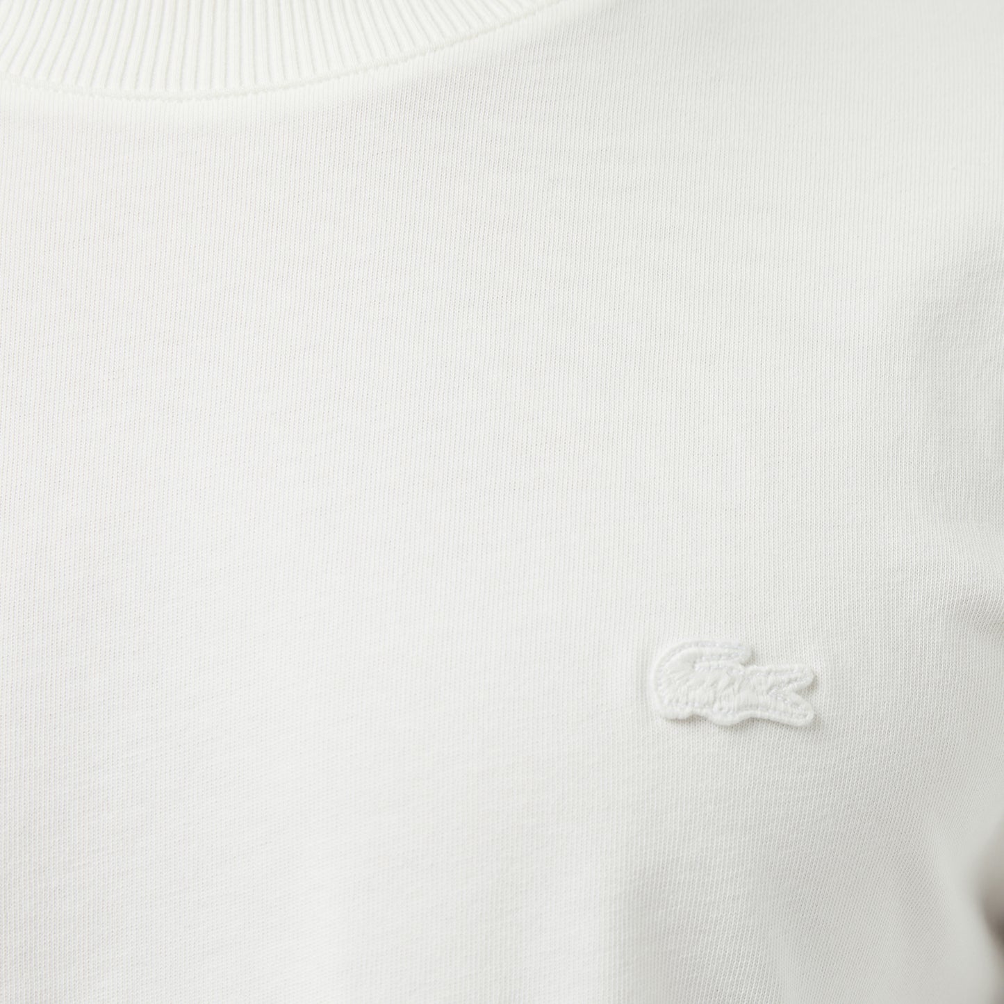Lacoste Erkek Regular Fit Bisiklet Yaka Krem T-shirt