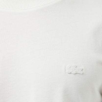 Lacoste Erkek Regular Fit Bisiklet Yaka Krem T-shirt