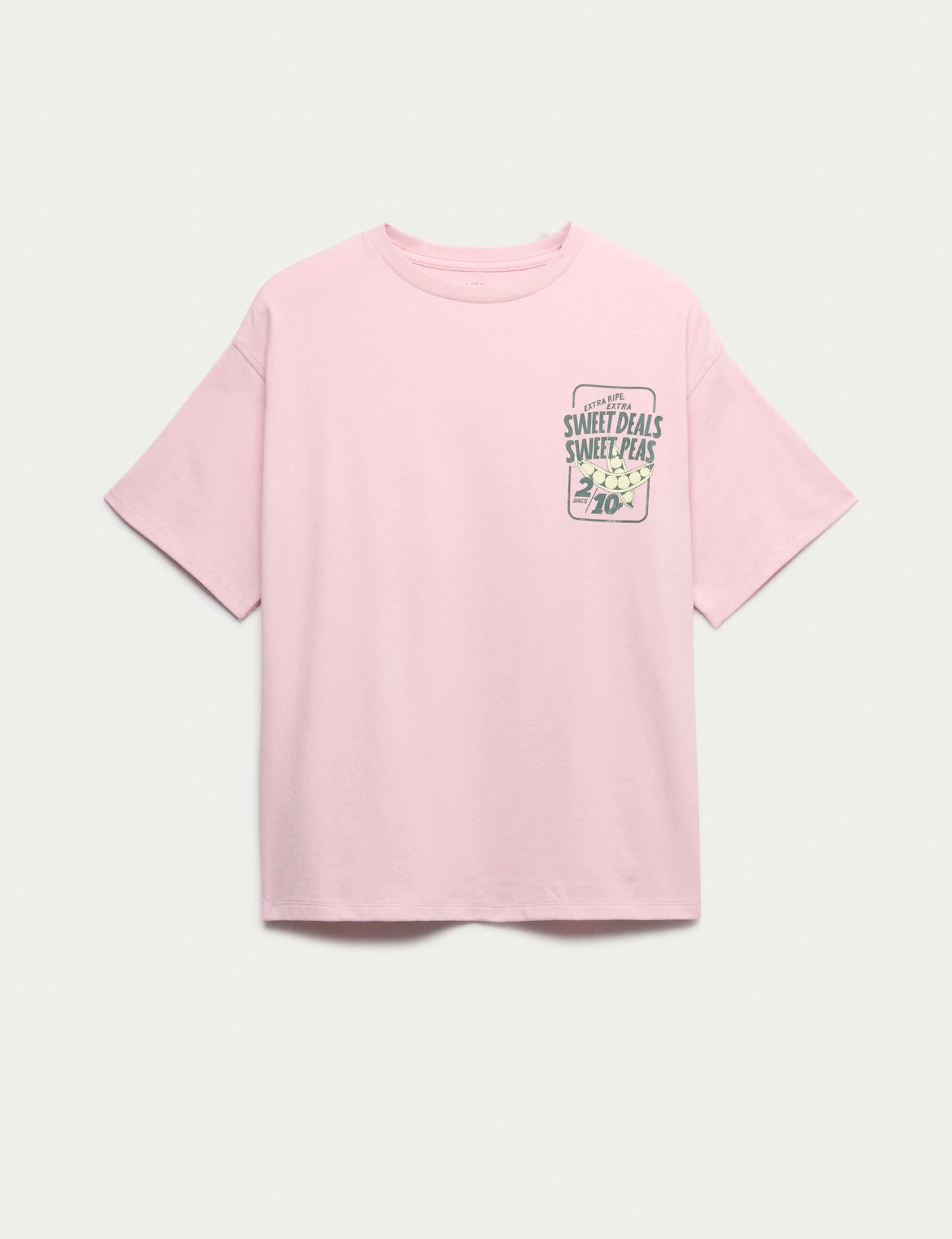 Sweet Pea Baskılı T-shirt