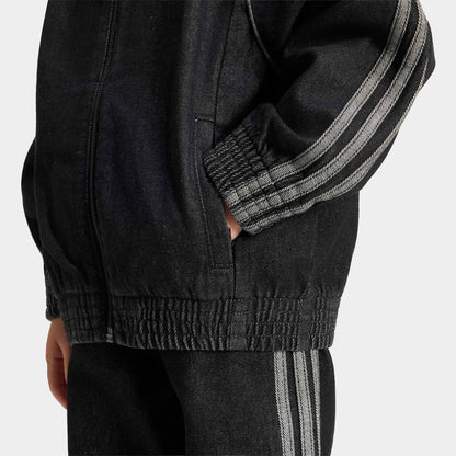 Adidas Superstar Track Den Çocuk Siyah Ceket