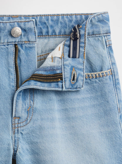 Açık Mavi Denim Şort