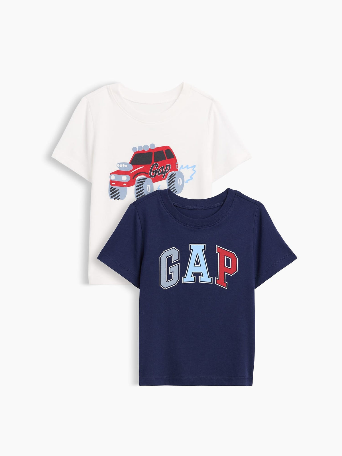 Lacivert Grafik T-shirt (2’li)