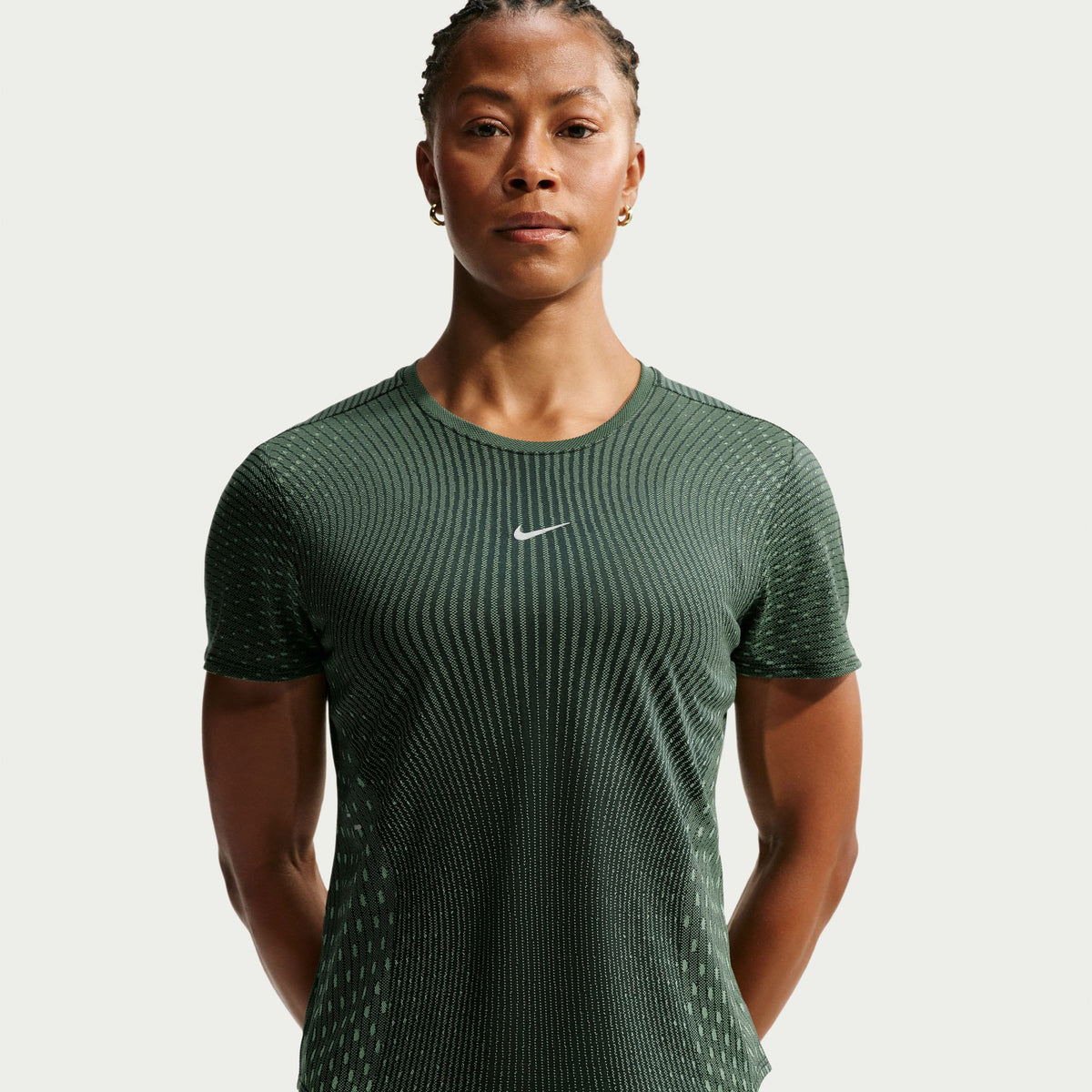 Nike Af Swift Top Kadın Yeşil T-shirt