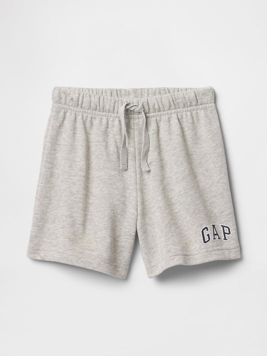 Açık Gri Gap Logo Havlu Kumaş Relaxed Pull-on Şort