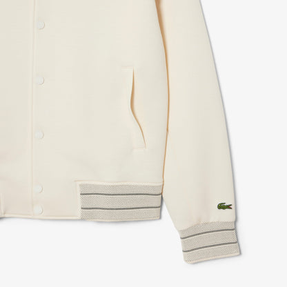 Lacoste Classic Fit Erkek Krem Ceket