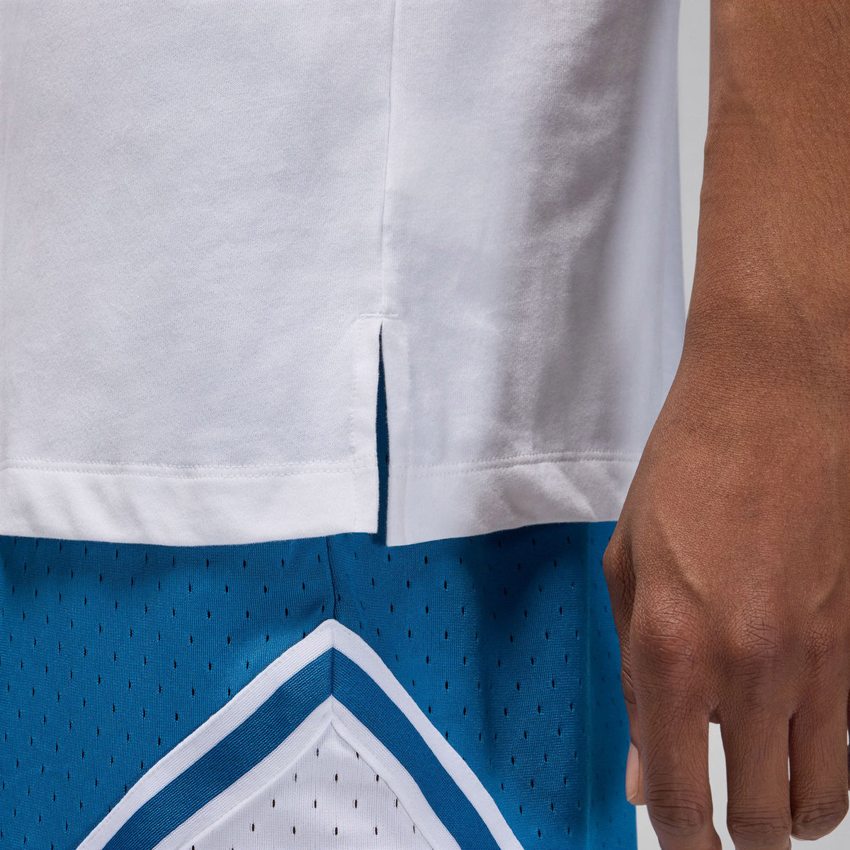 Jordan Sport Dri-fit Erkek Beyaz Basketbol Atlet