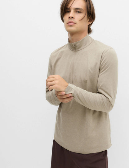 Yarım Fermuarlı Sweatshirt