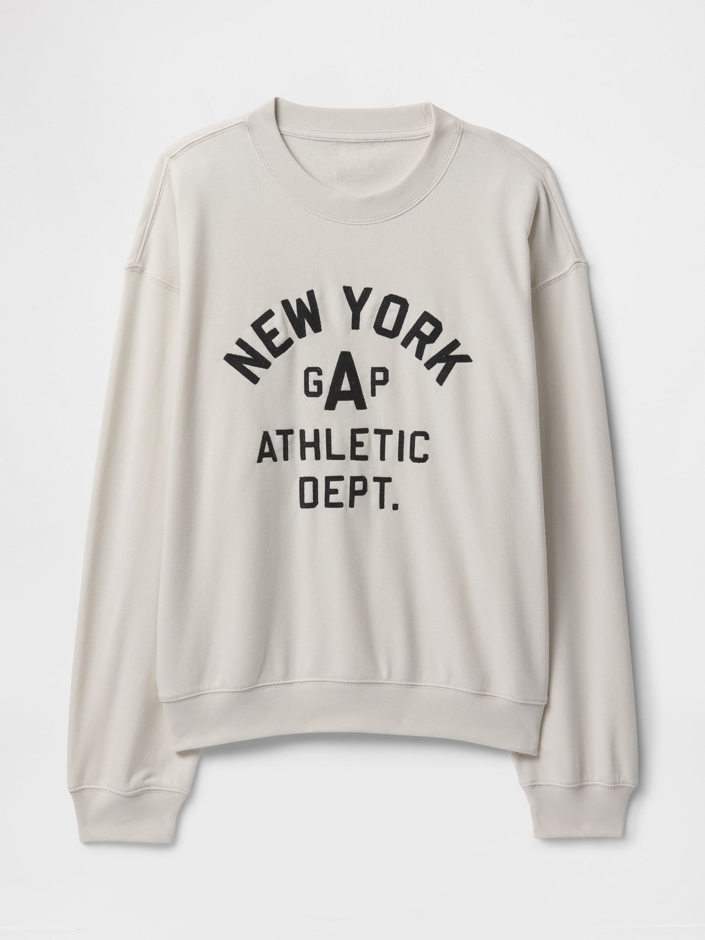 Bej Vintagesoft New York Gap Logo Sweatshirt