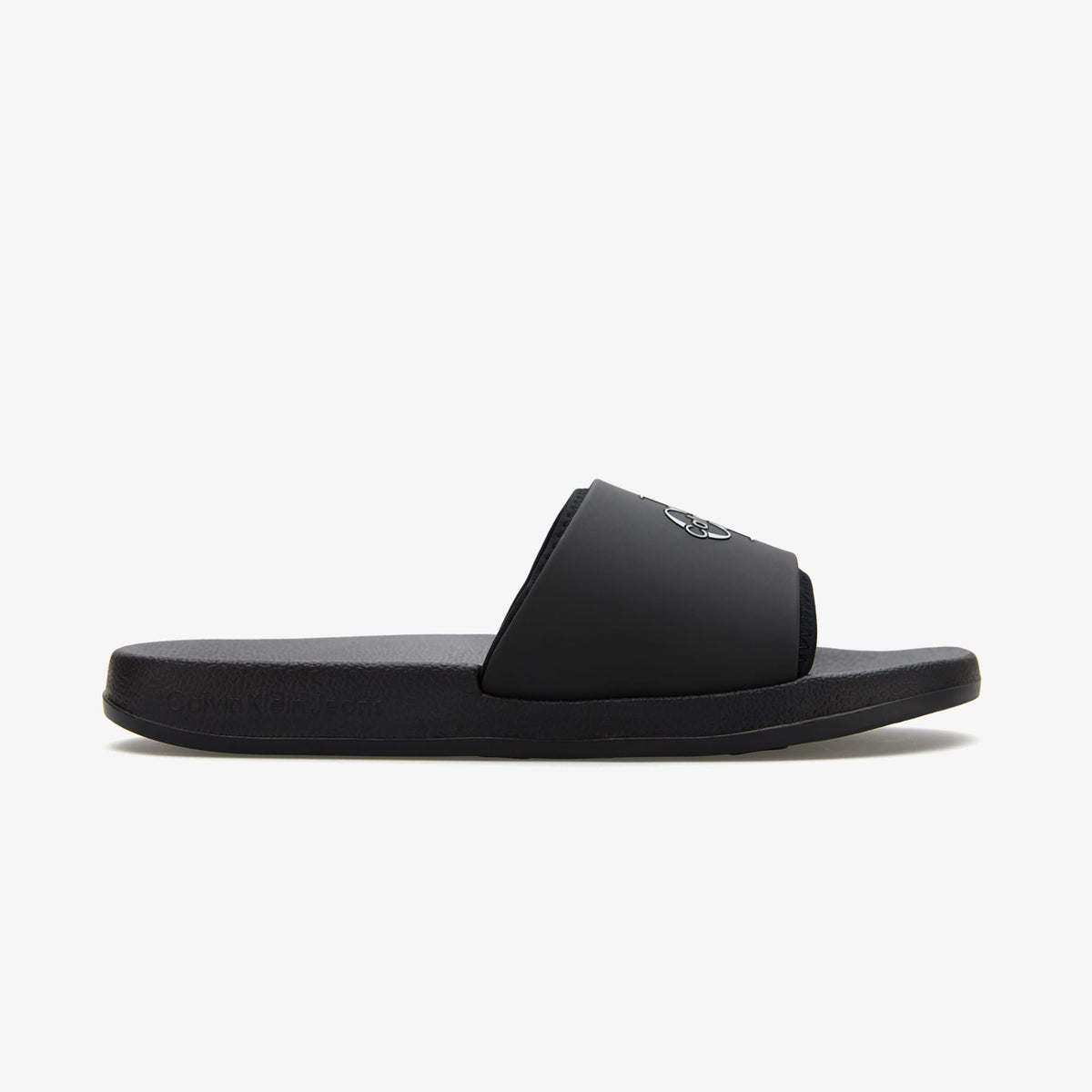 Calvin Klein Slide Rubber Neoprene Erkek Siyah Terlik