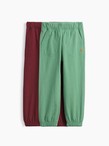 Açık Yeşil Mix & Match Pull-on Jogger Eşofman Altı (2’li)