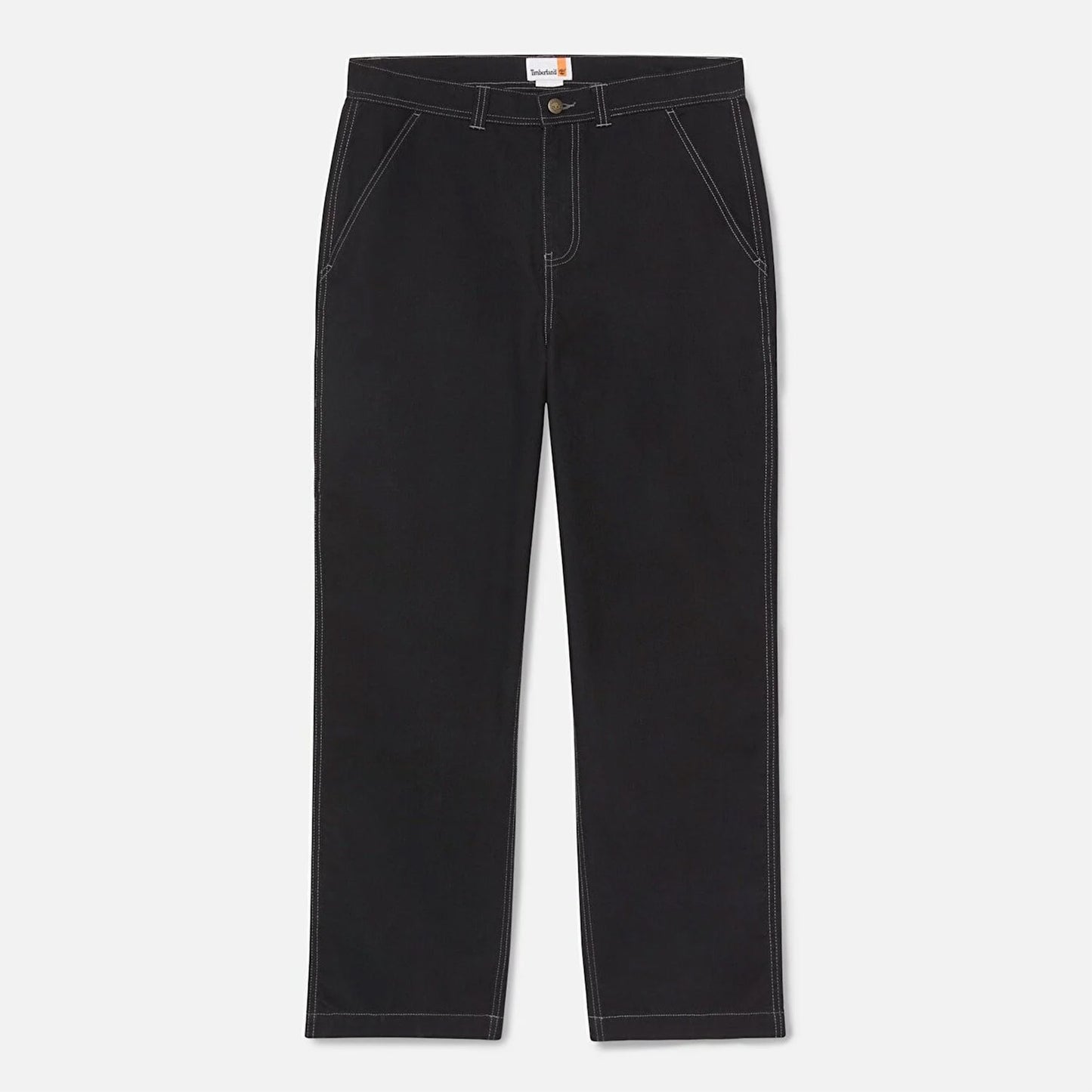 Timberland Washed Duck Canvas Carpenter Erkek Siyah Pantolon
