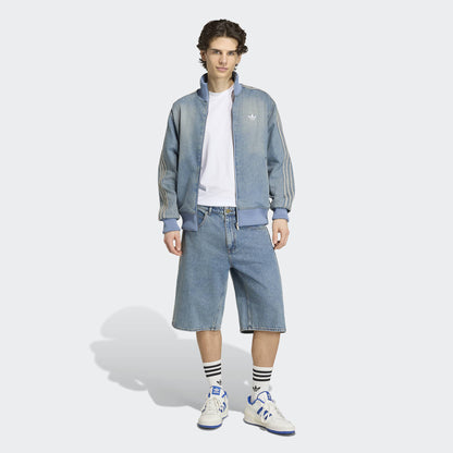 Adidas Denim Fb Erkek Mavi Ceket