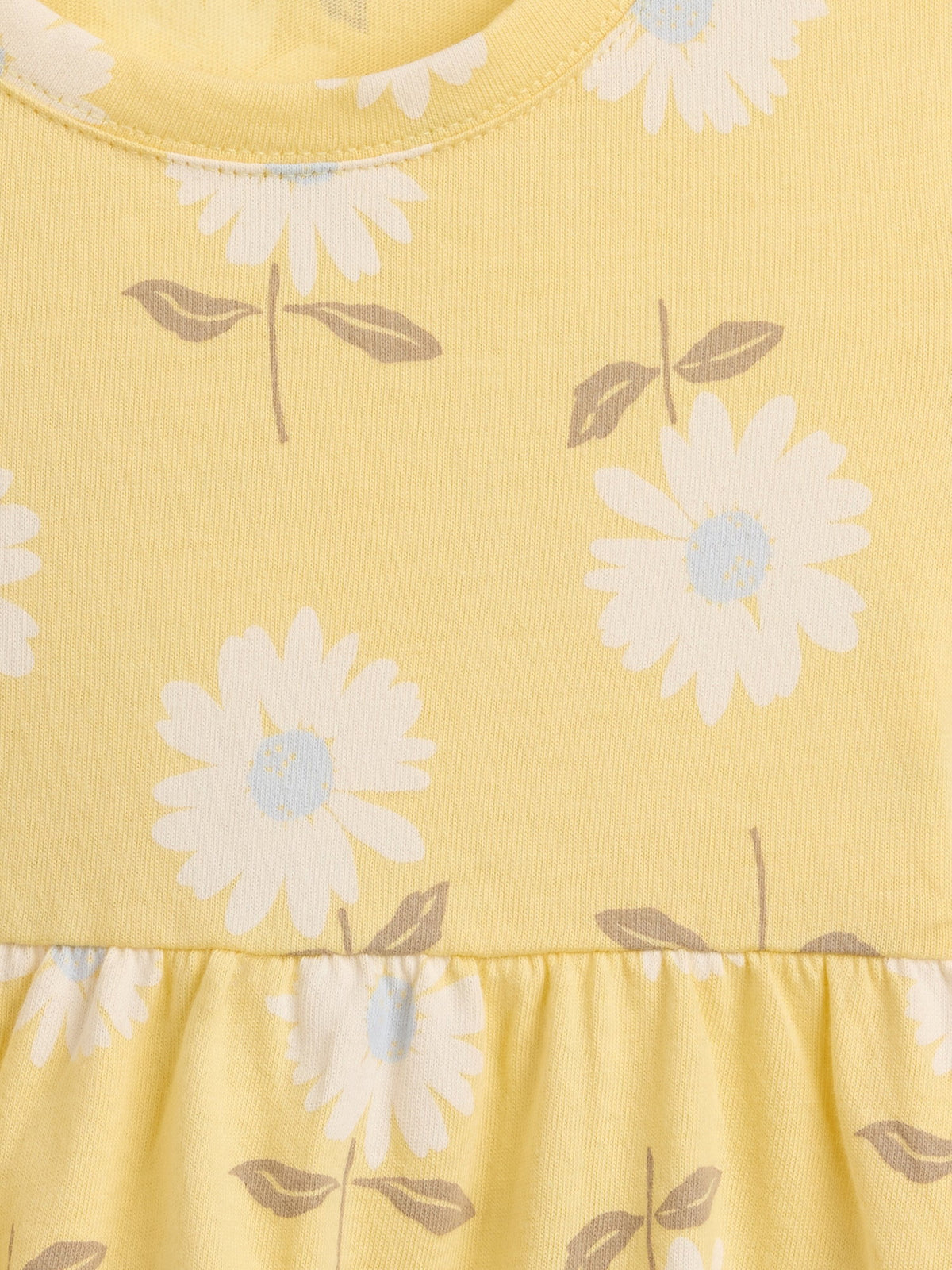 Sarı Mix & Match Babydoll Tunik Elbise