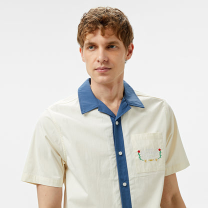 The Hundreds Giles Ss Woven Erkek Beyaz Gömlek