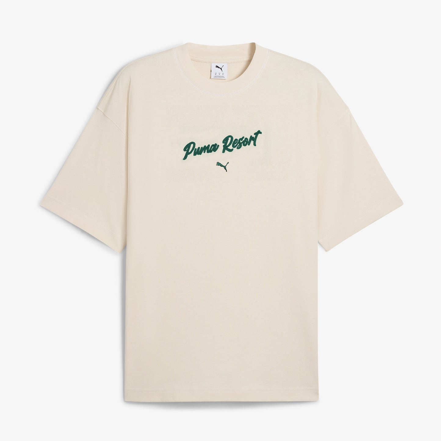 Puma Premium Ess Graphic Erkek Krem T-shirt