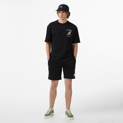 Converse Erkek Siyah Grafik Baskılı T-shirt