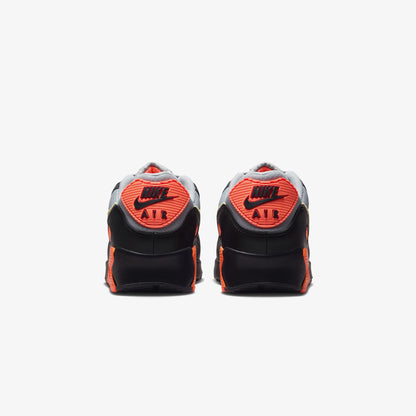 Nike Air Max 90 Smoke Grey/hyper Crimson Erkek Siyah Spor Ayakkabı