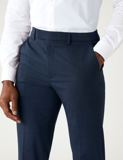 Tailored Fit Dokulu Pantolon