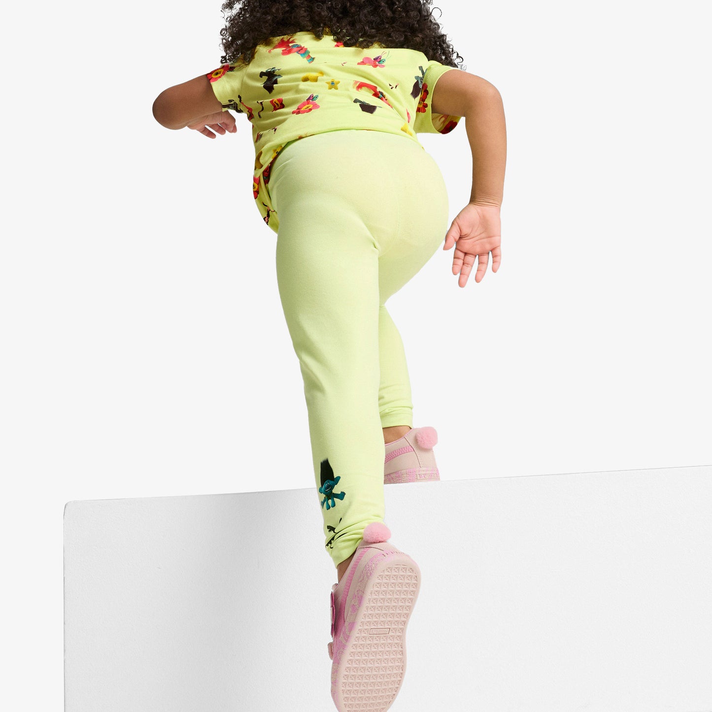 Puma X Trolls Leggings Çocuk Sarı Tayt