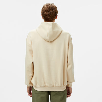 Karl Kani Small Signature Essential Os Erkek Krem Hoodie