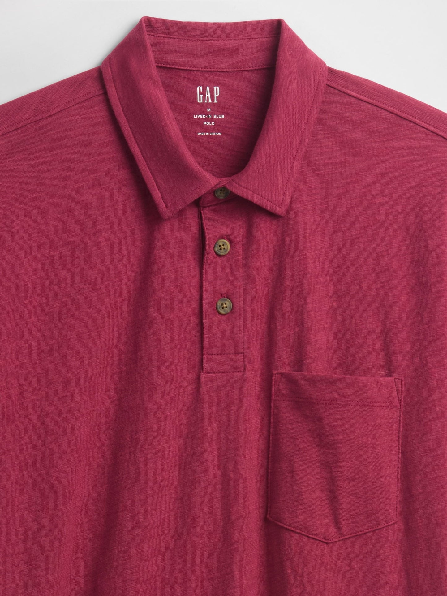 Koyu Pembe Cepli Polo T-shirt