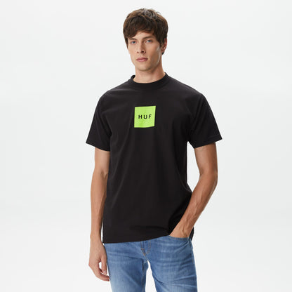 Huf Set Box Erkek Siyah T-shirt