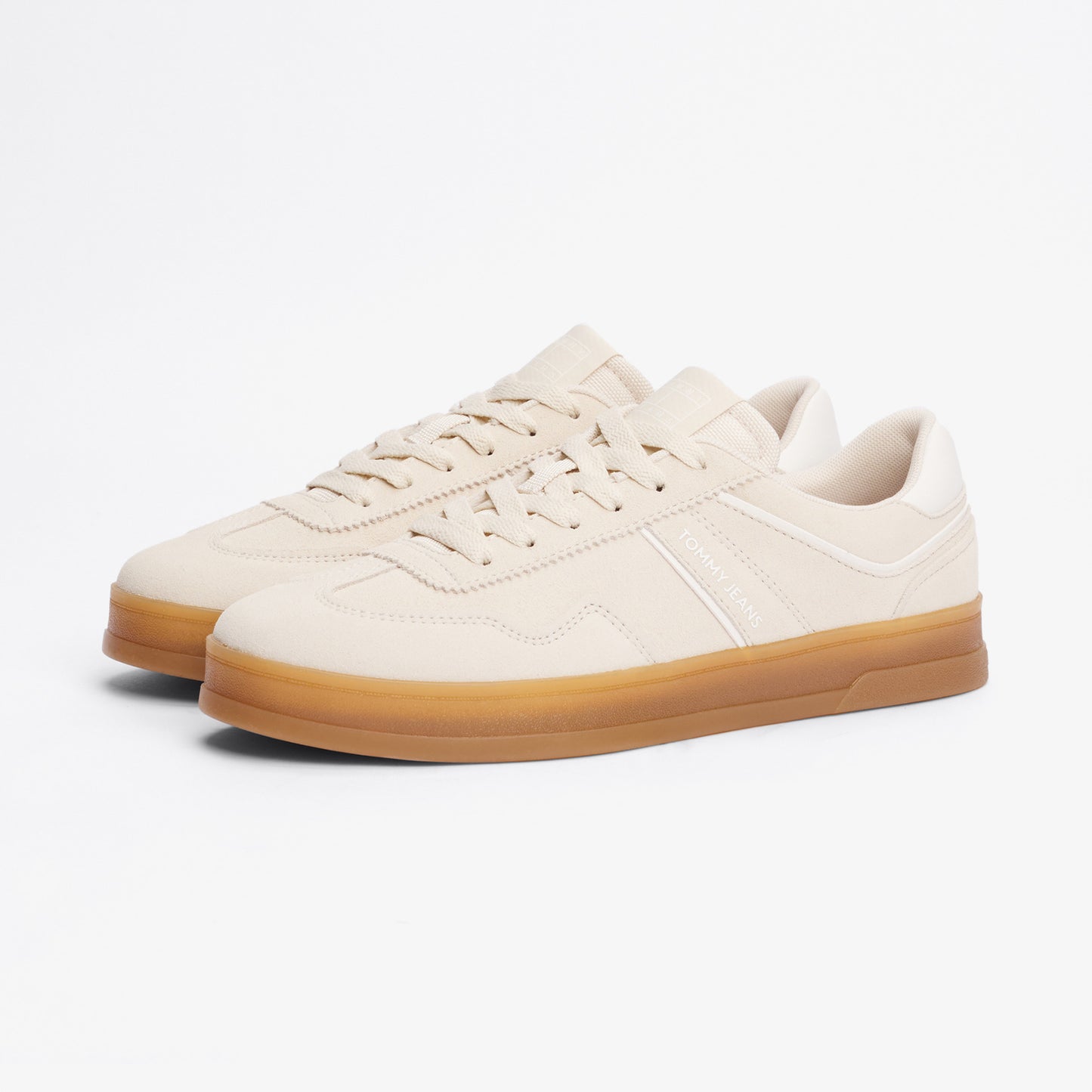 Tommy Hilfiger The Greenwich Suede Kadın Bej Spor Ayakkabı