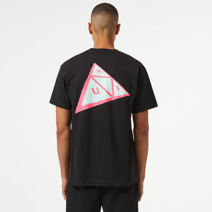 Huf Skewed Tt S/s Erkek Siyah T-shirt