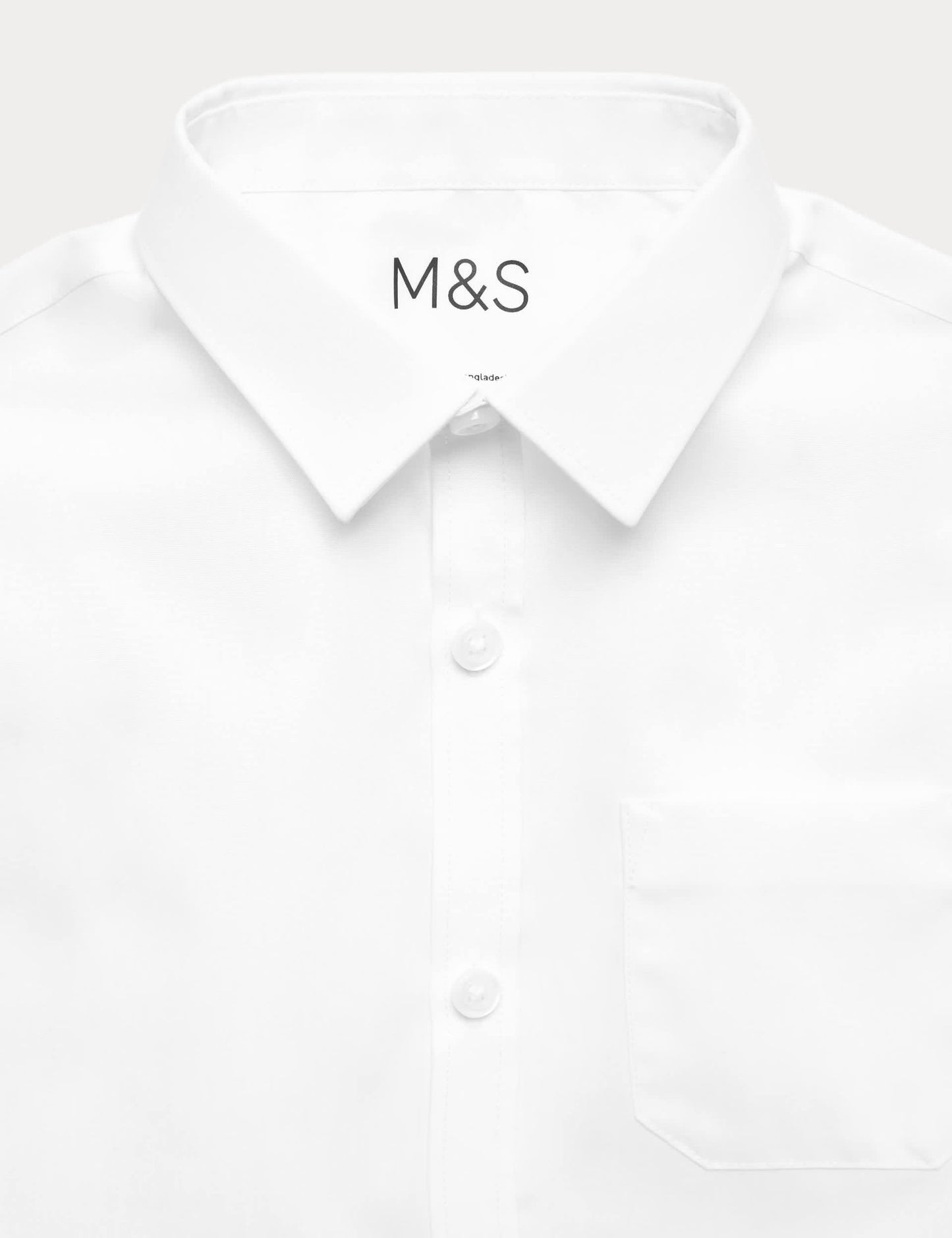 2'li Slim Fit Kısa Kollu Gömlek (2-18 Yaş)