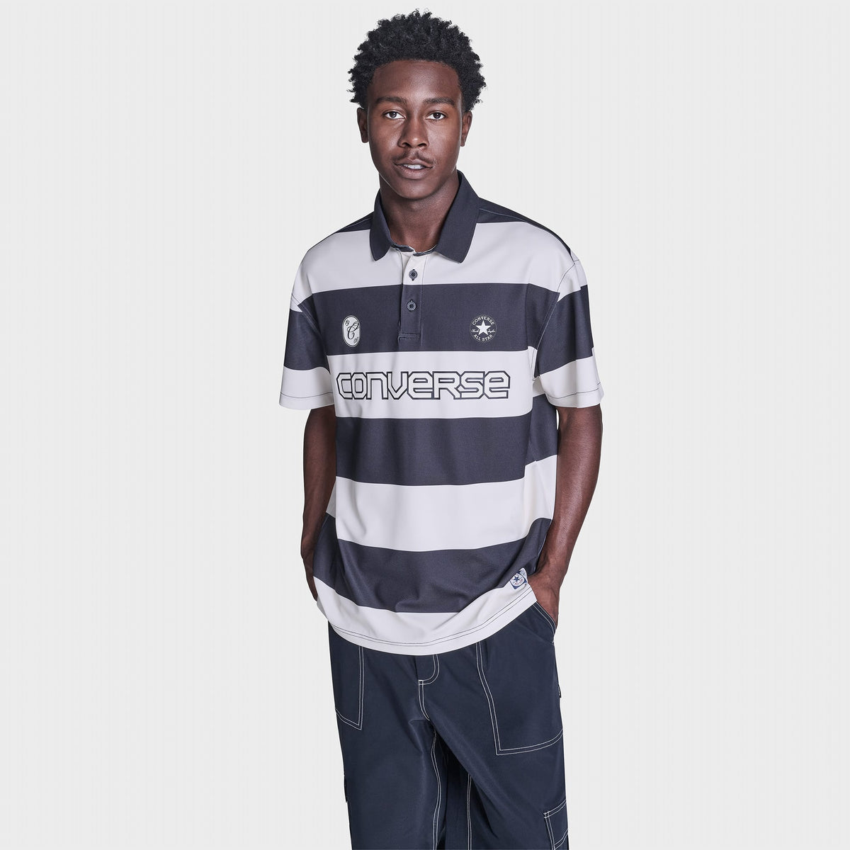 Converse Erkek Krem T-shirt