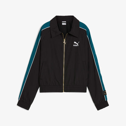 Puma T7 Track Kadın Siyah Eşofman Üstü