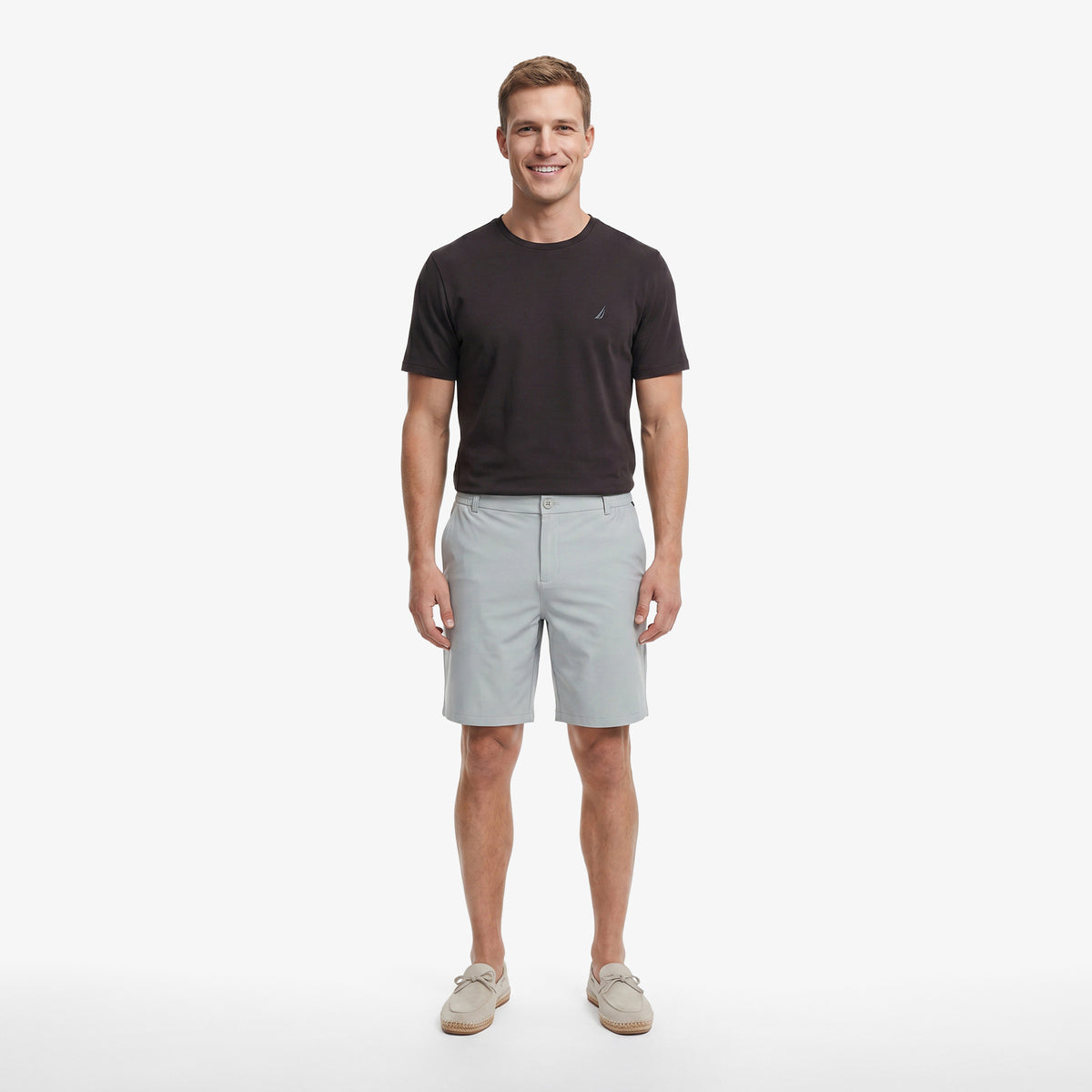 Nautica Erkek Kahverengi Regular Fit T-shirt
