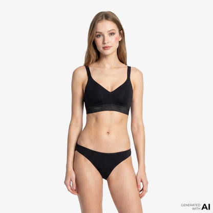 Calvin Klein Lift Modal Kadın Siyah Bra