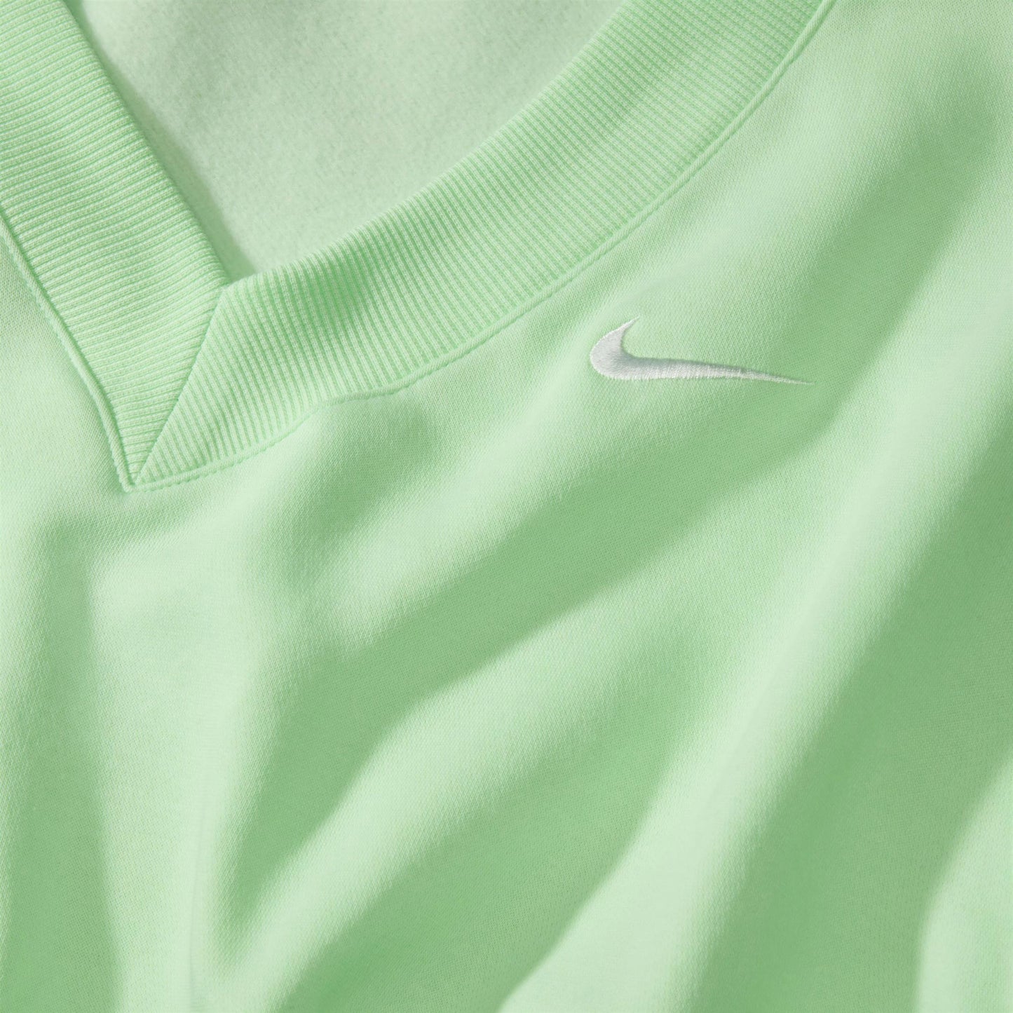 Nike Sportswear Phoenix Fleece Kadın Yeşil Sweatshirt