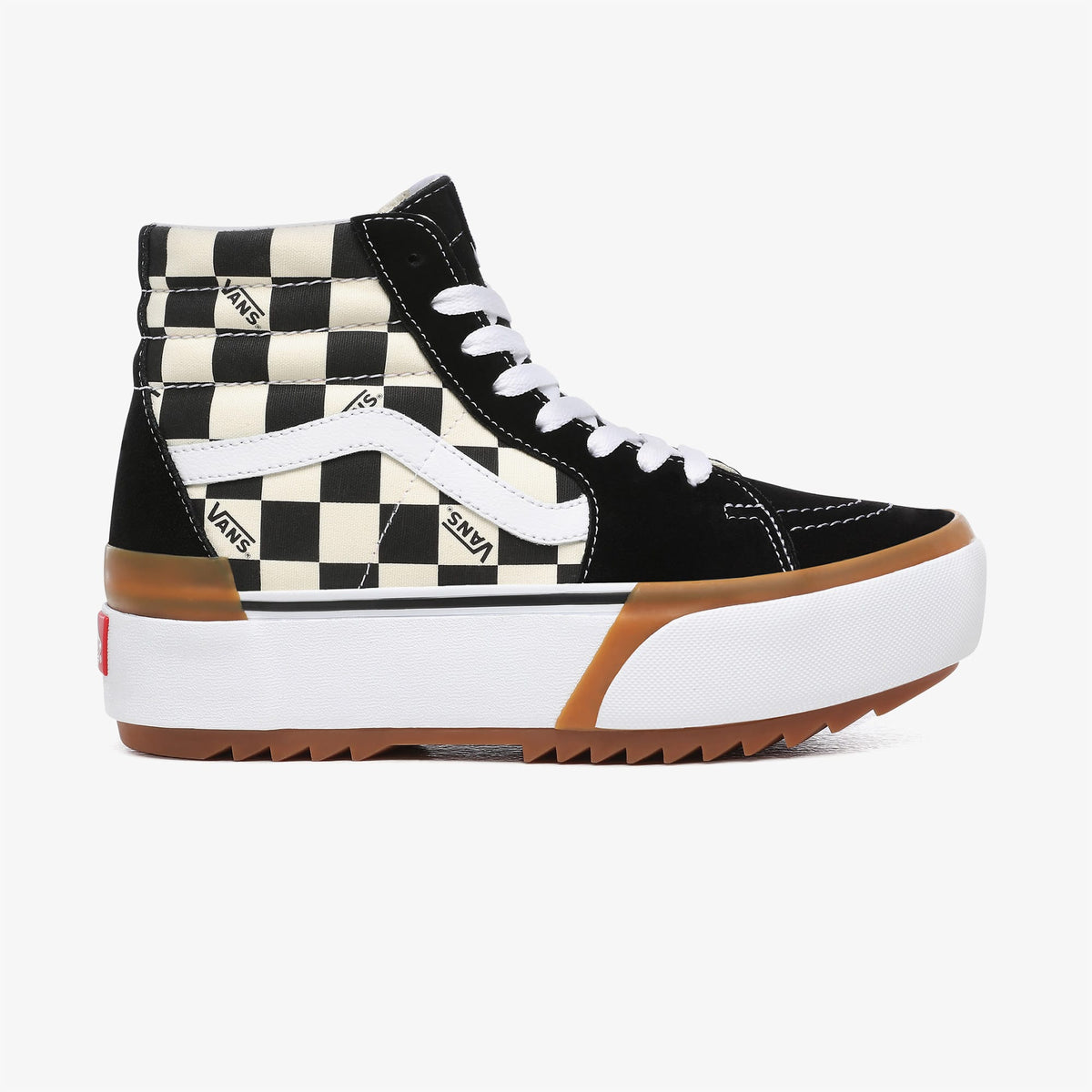Vans Ua Sk8-hi Stacked Kadın Platform Siyah Sneaker