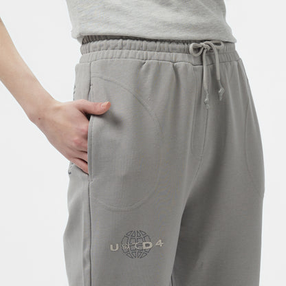 United4 Comfort Flare Kadın Gri Eşofman Altı