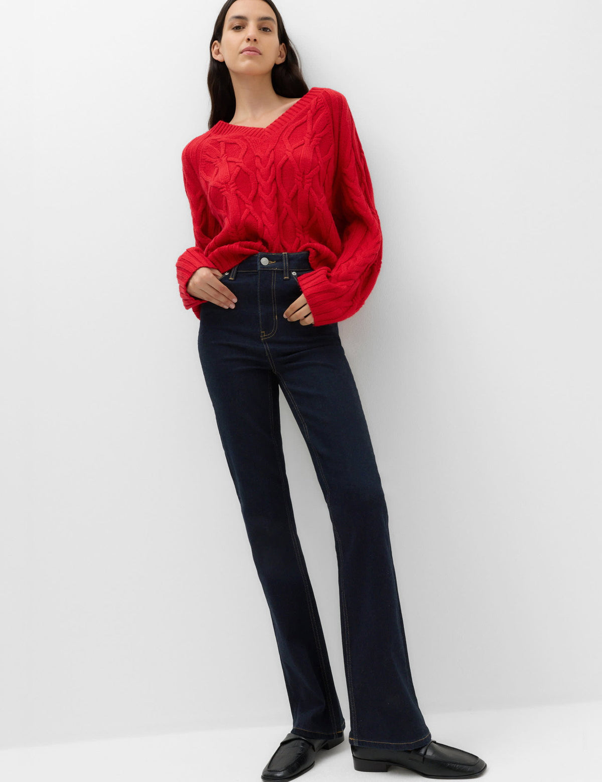 Eva Yüksek Bel Bootcut Jean