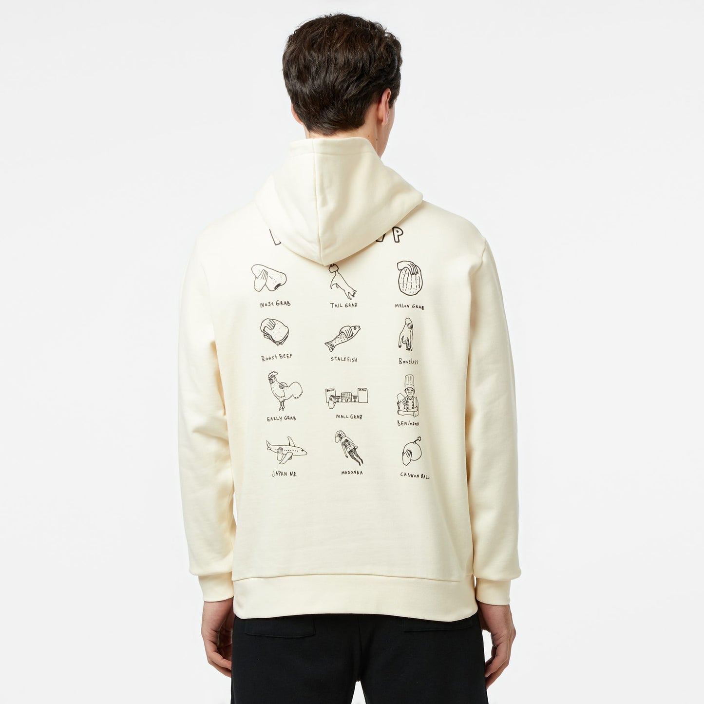 Ripndip Grabs Erkek Krem Hoodie