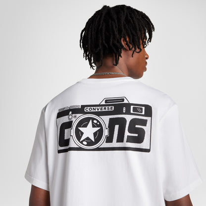 Converse Erkek Beyaz T-shirt