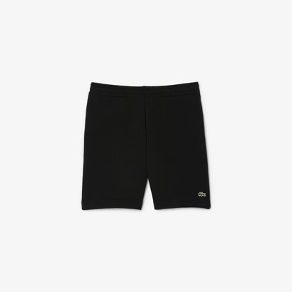 Lacoste Regular Fit Fleece Erkek Siyah Şort